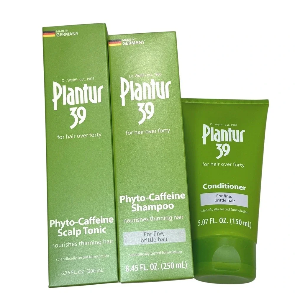 Plantur 39 Phyto-Caffeine Made For You 3-Step System‎ for Fine Brittle Hair NEW